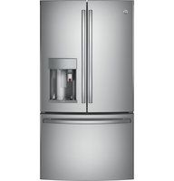 GE Profile Counter Depth Stainless Steel French-Door Refrigerator