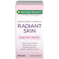 Optimal Solutions Radiant Skin Ceramoside Softgels - 40 Count
