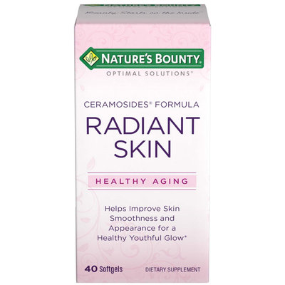 Optimal Solutions Radiant Skin Ceramoside Softgels - 40 Count