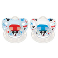 NUK Disney Orthodontic 6 - 18 Months Silicone Pacifier 2 Pack - Minnie Mouse
