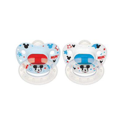 NUK Disney Orthodontic 6 - 18 Months Silicone Pacifier 2 Pack - Minnie Mouse