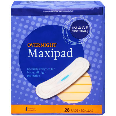 Image Essentials Overnight Maxipad 28 CT PACK - mygofer