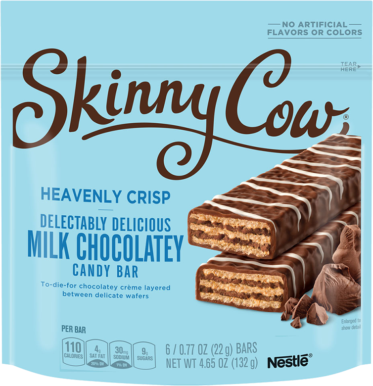 Skinny Cow Heavenly Crisp Milk Chocolate Candy Bar