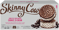 Skinny Cow Cookies 'n Cream Ice Cream Sandwiches