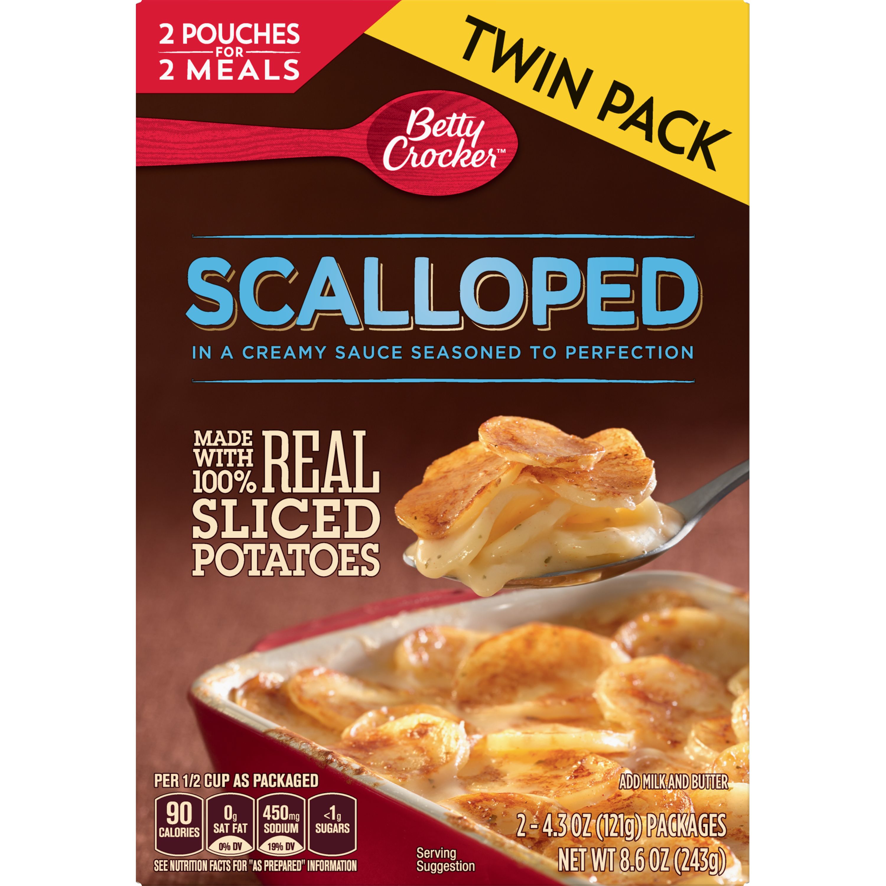 Betty Crocker Scalloped Potatoes, 8.6 oz