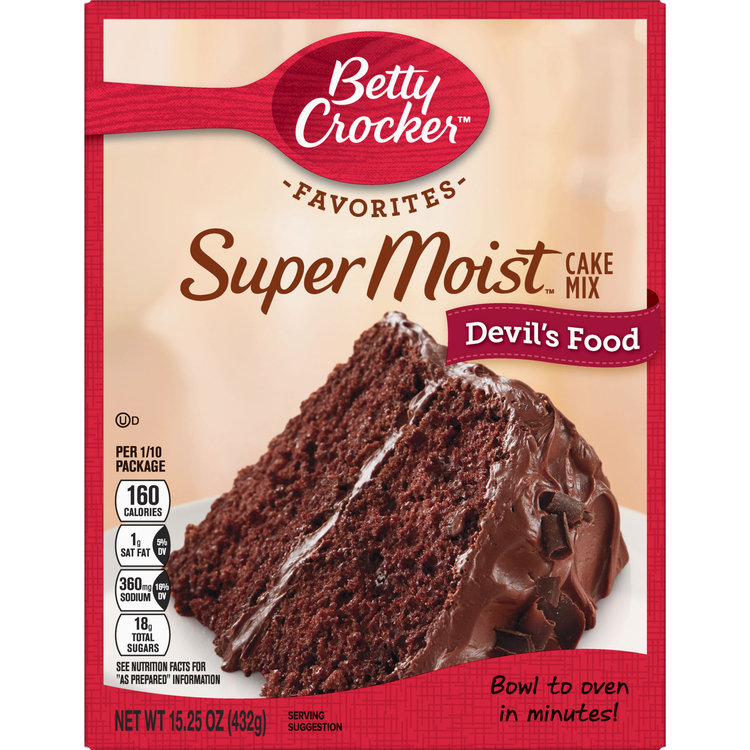 Betty Crocker Super Moist Devil's Food Cake Mix, 15.25 oz Reviews 2019