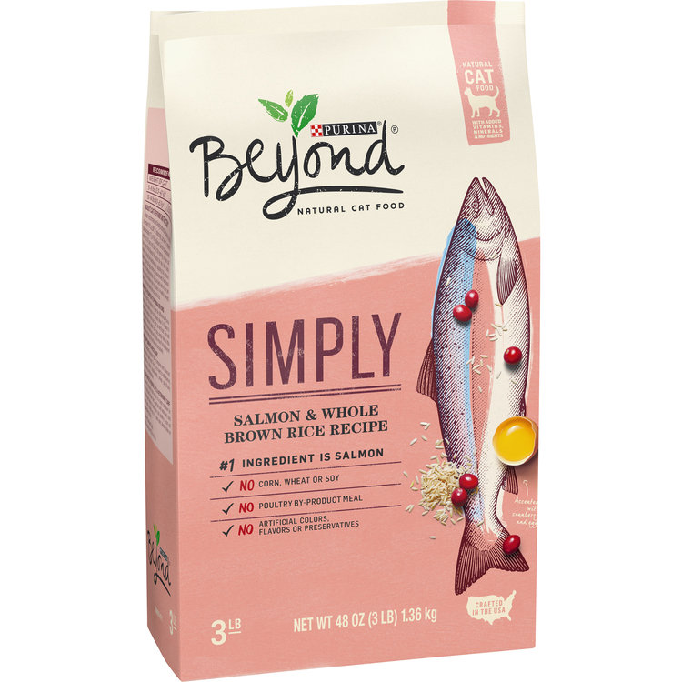Purina Beyond Cat Food >> Purina Beyond Natural Limited Ingredient Dry Cat Food Simply Salmon Whole Brown Rice Recipe 3 Lb Bag Purina Beyond Cat Food >> Purina Beyond Natural Limited Ingredient Dry Cat Food Simply Salmon Whole Brown Rice Recipe 3 Lb Bag