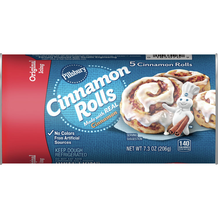 Pillsbury Cinnamon Rolls With Icing, 5 Ct, 7.3 oz Reviews 2019