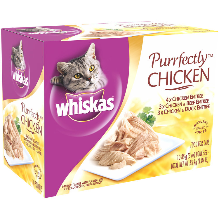 Whiskas® Purrfectly™ Chicken Wet Cat Food Variety Pack Reviews 2020