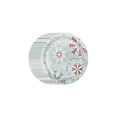 Member's Mark Wonderland Frost Paper Plates, 10.25