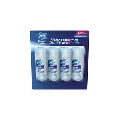 Secret® Outlast™ Completely Clean Clear Gel Deodorant 4-2.6 oz. Sticks