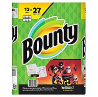 Bounty Printed Paper Towels Featuring Incredibles