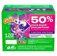Gain Flings! Laundry Detergent Pacs, Moonlight Breeze (120 ct.)