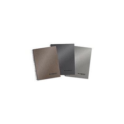 Cambridge Limited - Metallic Business Notebook Plus Pack, 7 1/4 x 9 1/2, Assorted, 80 Sheets - 3/Pack