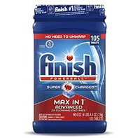 Finish Powerball Finish Max in One Plus Dishwasher Detergent Powerball Tabs (105 ct.)