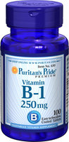 Puritan's Pride Vitamin B-1 250 mg-100 Tablets