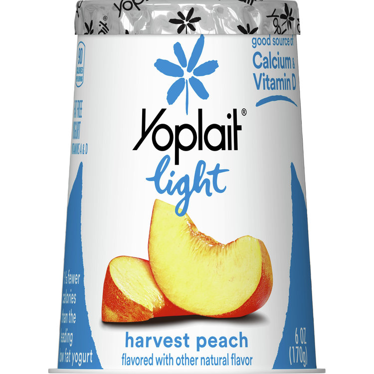 Yoplait Light Yogurt, Fat Free Yogurt, Harvest Peach, 6.0 oz Reviews 2019