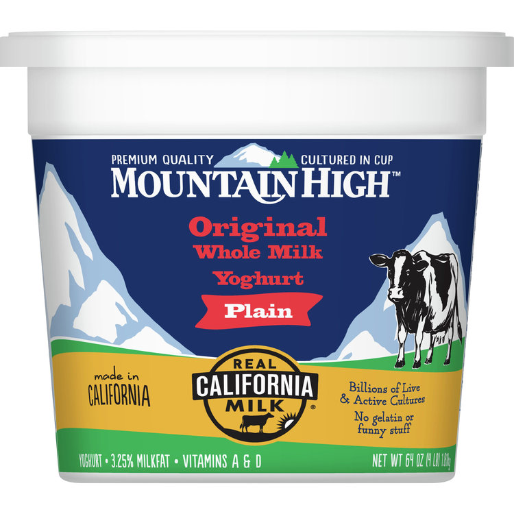 Mountain High, Original Style Yoghurt, Plain, 64 oz Reviews 2019