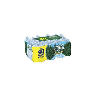Poland Spring 100% Natural Spring Water (16.9 oz. bottles, 40 pk.)
