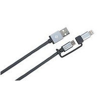 Member's Mark 6ft. 2-in-1 Micro USB Cable with Lightning Adapter