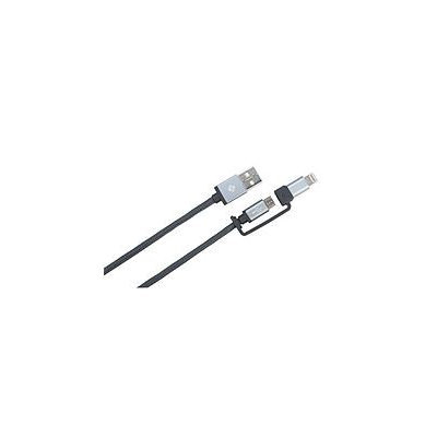 Member's Mark 6ft. 2-in-1 Micro USB Cable with Lightning Adapter