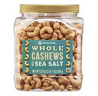 Member's Mark Roasted Whole Cashews with Sea Salt ( 33 oz.)