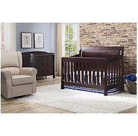 Simmons Kids Madison 4-Piece Nursery Set - Black Espresso