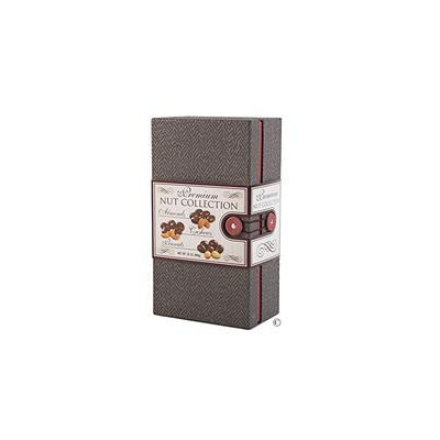 Wine Country Gift Baskets Premium Nut Gift Box (Gray)