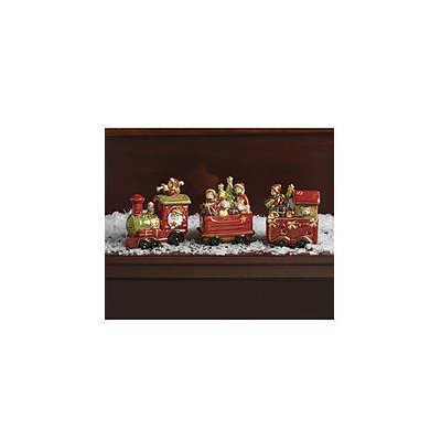Burton+burton Porcelain Light-Up Train Set