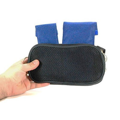 ChillMed - Soft Sided Travel Case with Air Flow Pocket for Your Cooling Wallets Holds Your Poucho's and Frios Individuals and Duo Pens