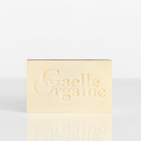 Gaelle Organic Soap Superieure - All Natural Hydrating Face Cleanser with White Clay and Lavender - Purifying Soap Bar for Dry Skin, Anti Aging - Non-Drying, Sulfate Free, Cruelty Free - 6oz.
