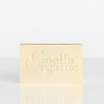 Gaelle Organic Soap Superieure - All Natural Hydrating Face Cleanser with White Clay and Lavender - Purifying Soap Bar for Dry Skin, Anti Aging - Non-Drying, Sulfate Free, Cruelty Free - 6oz.