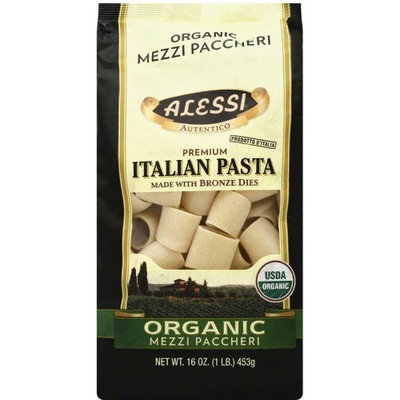 ALESSI 268444 16 oz. Organic Mezzi Paccheri Made With Bronze Dies