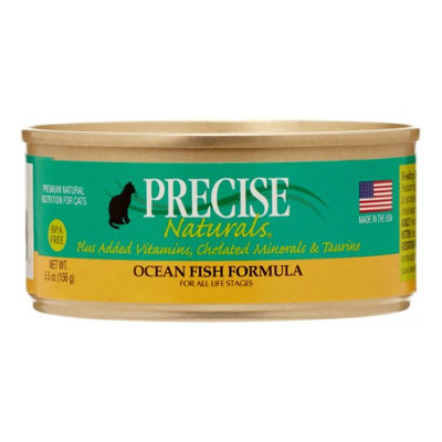 Precise Pet Feline Foundation Formula Ocean Fish Formula Wet Cat Food, 5.5 Oz
