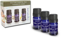 Spa Room Essential Oil Signature Blends Sensory Pack-3 Oils Each