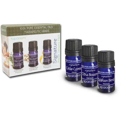 Spa Room Essential Oil Signature Blends Sensory Pack-3 Oils Each