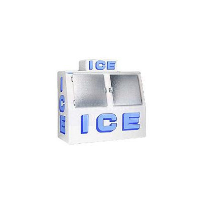 Polar Temp 600 Outdoor Ice Merchandiser w/ Slant Front (63 cu. ft.)
