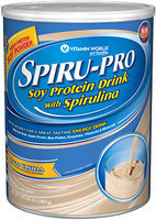 Vitamin World Spiru-Pro Soy Protein Drink with Spirulina Vanilla