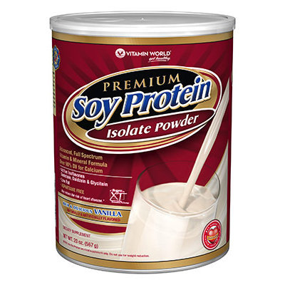Vitamin World Premium Soy Protein Vanilla