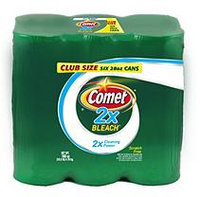 Comet 2X Bleach Powder Cleanser (28oz, 6pk.)