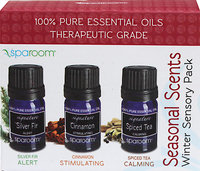 Spa Room Essential Oil Seasonal Scents Sensory Pack-3 Oils Each