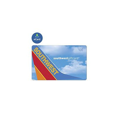 Incomm Southwest Airlines $100 (Email Delivery)