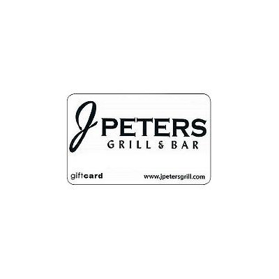 J Peters Bar & Grill EV J PETERS B & G $100 MP 4 X $25