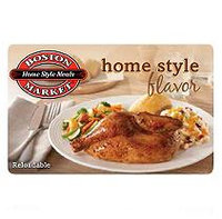 Boston Market $50 Multi-Pack - 2/$25 Gift Cards