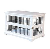 Zoovilla Slide Aside Crate And End Table, White