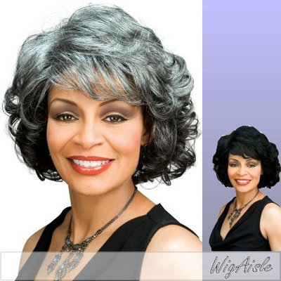 Foxy Silver (Barbara) - Synthetic Full Wig in F2369