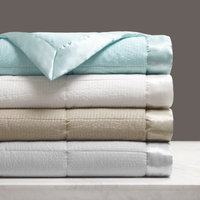 Home Essentials & Beyond Inc Home Essence Parkman Premium Oversized Down Alternative Blanket with 3M Scotchgard