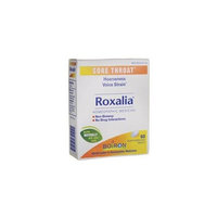 4 Pack - Boiron Roxalia Sore Throat 60 Tablets Each