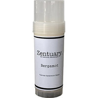 Zentuary (Bergamot) 100% All Natural Aluminum Free Deodorant for Women, Men and Kids of All Ages – Paraben, Phthalate, Gluten & Cruelty Free - Non-GMO - BPA Free 2.8 Oz Stick (Bergamot)