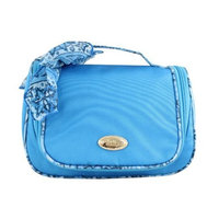 Jacki Design Polyester Summer Bliss Travel Hanging Toiletry Bag Blue